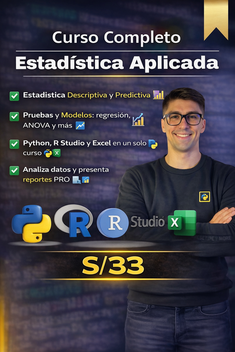 Curso Completo Estadística Aplicada